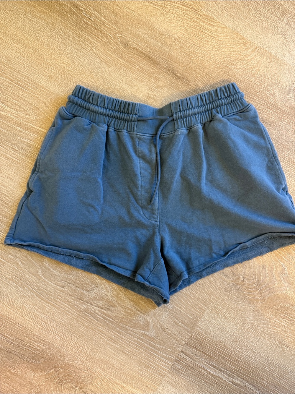 Richer Poorer Women's Athletic Drawstring Shorts in Slate